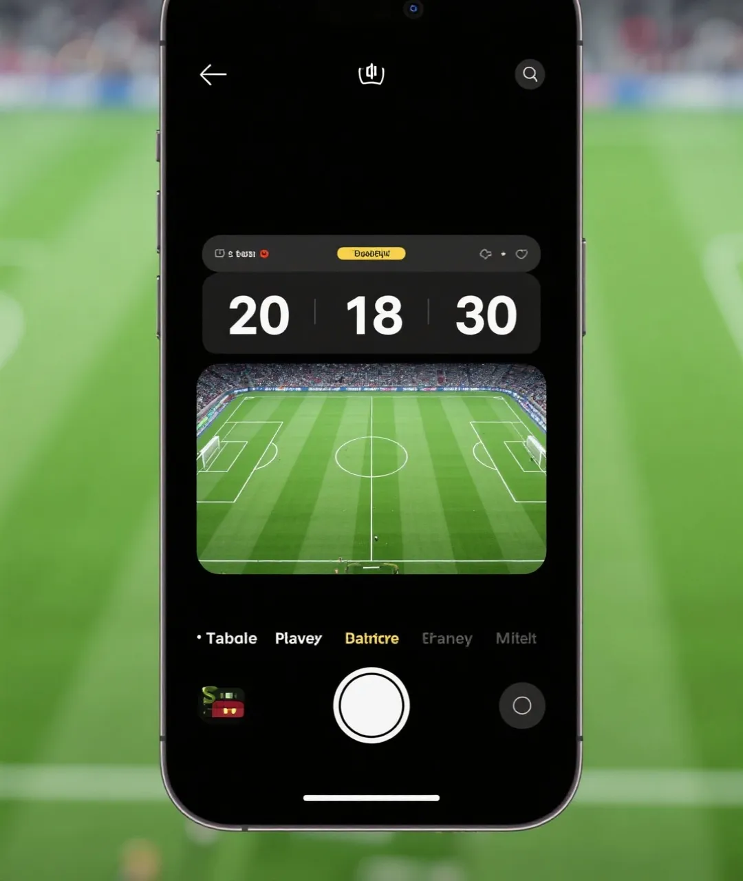 足球直播App预览