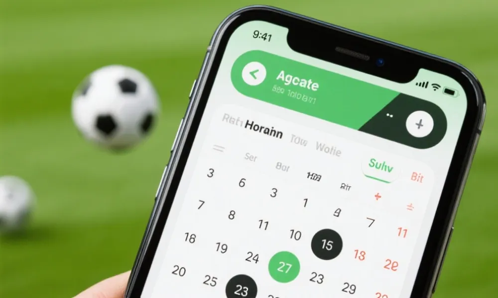 赛程与提醒示意